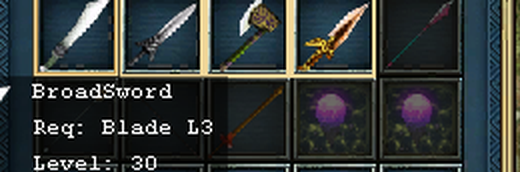CTRL+SHIFT over a one-handed weapon